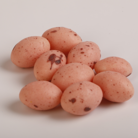 Драже из воздушного риса в глазури "Яйца  розовые в крапинку", 25 гр  