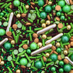 Посыпка микс "Зеленый микс, 20 г  