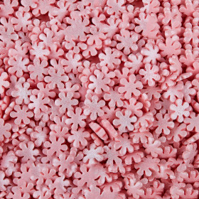 Посыпка &quot;Снежинки розовые перламутр&quot;, 25 гр