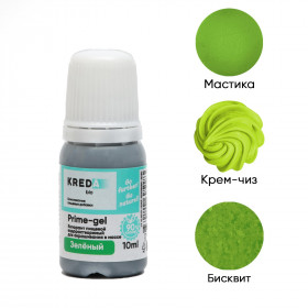 Краситель гелевый водорастворимый Kreda Decor Зеленый, 10 мл