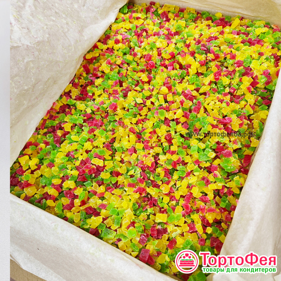 Цукаты арбузные микс, 100 гр