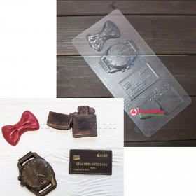 Форма пластиквая &quot;Мужской набор&quot; 