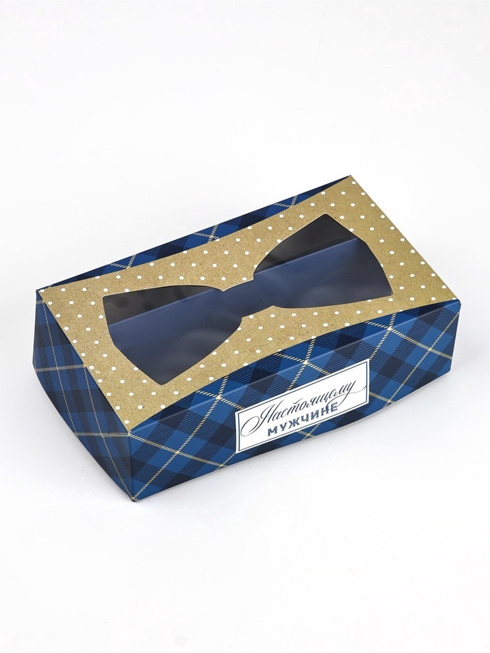 Коробка 19х11х5,5 см "Настоящему мужчине"