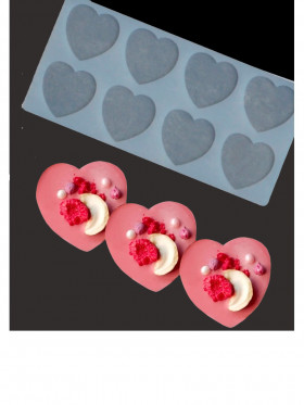 Силикон.мат для отливки шoколада &quot;Сердца&quot;