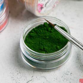 Сухой пищевой красит."Цветочная пыльца «Зеленый лист», 4 гр   