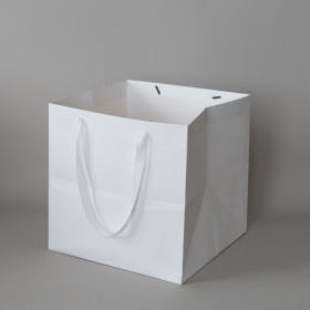 Пакет под торт 20 х 20 х 20 см, белый