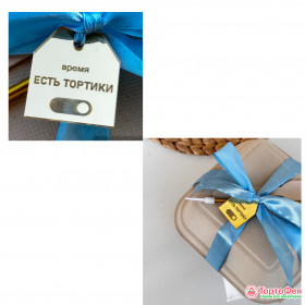 Декор из акрила &quot;Время есть тортики&quot; 3 см