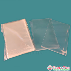 Пакетики прозрачные 12х20см Без клеевого клапана, 10 шт