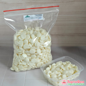 Глазурь кондитрская Белые диски (Master Martini) // 500 гр 