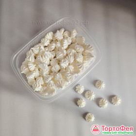 Сахарные фигурки &quot;Мини безе Белые&quot;, 50 г