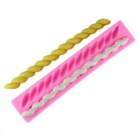 Молд силиконовый &quot;Жгуты, веревочки&quot; 